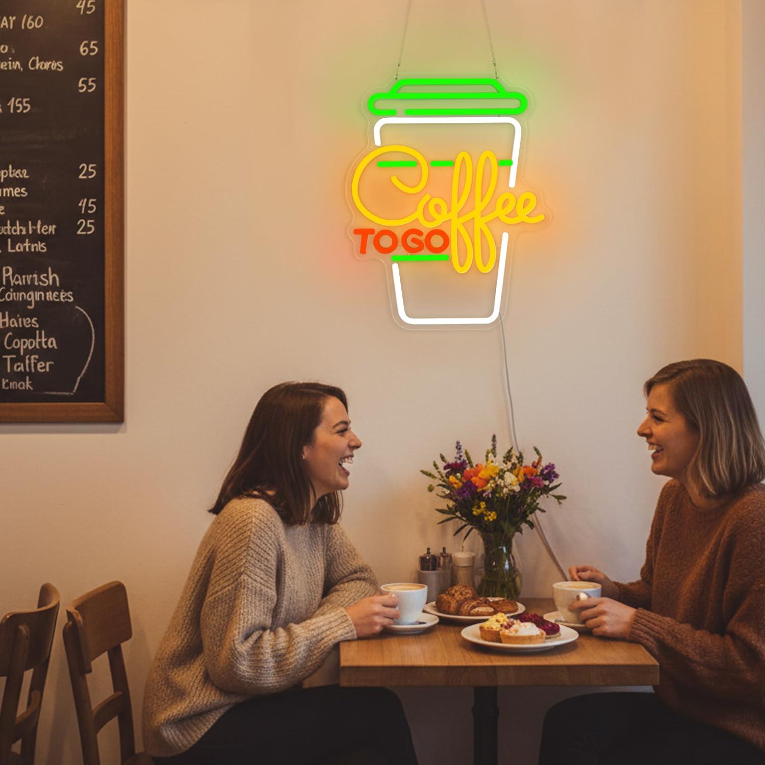 Coffee Neon Sign USB Dimmable  - Home Bar Signs avis et prix