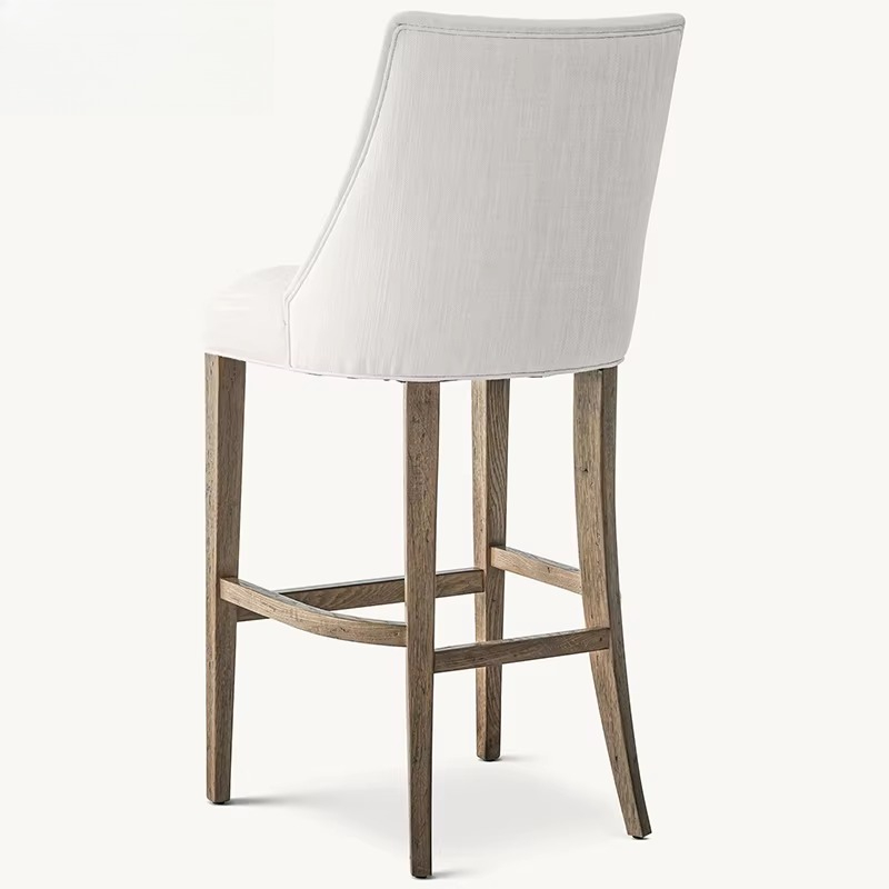 Light luxury solid wood bar ch - Home Bar Stools avis et prix