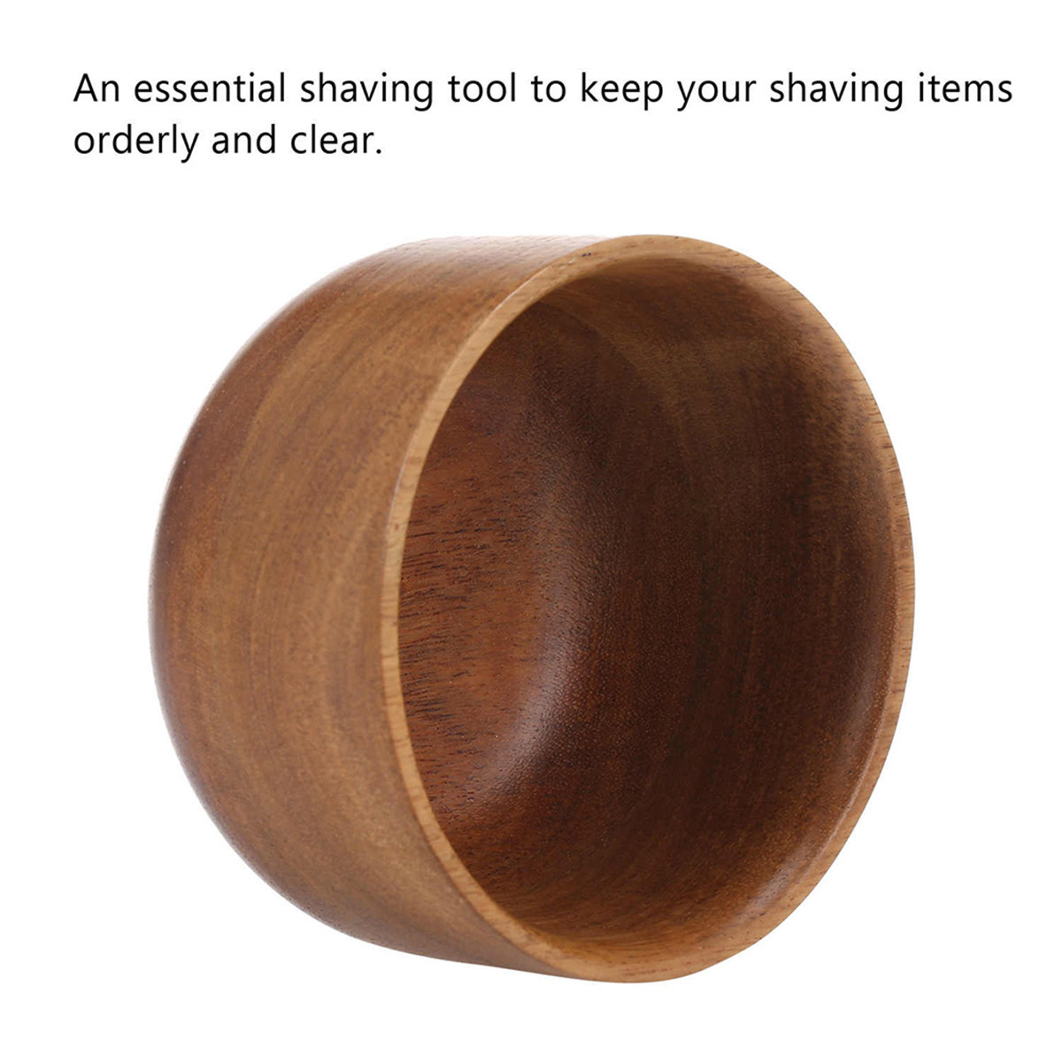 Wooden Men Shaving Bowl Light  - Home Barber avis et prix