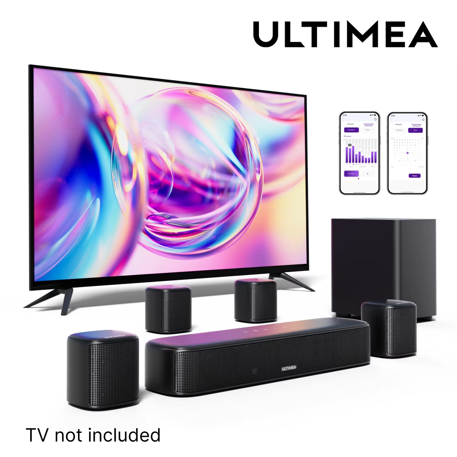 ULTIMEA 7.1 Channel Sound Bar  - Home Bar And Theater avis et prix