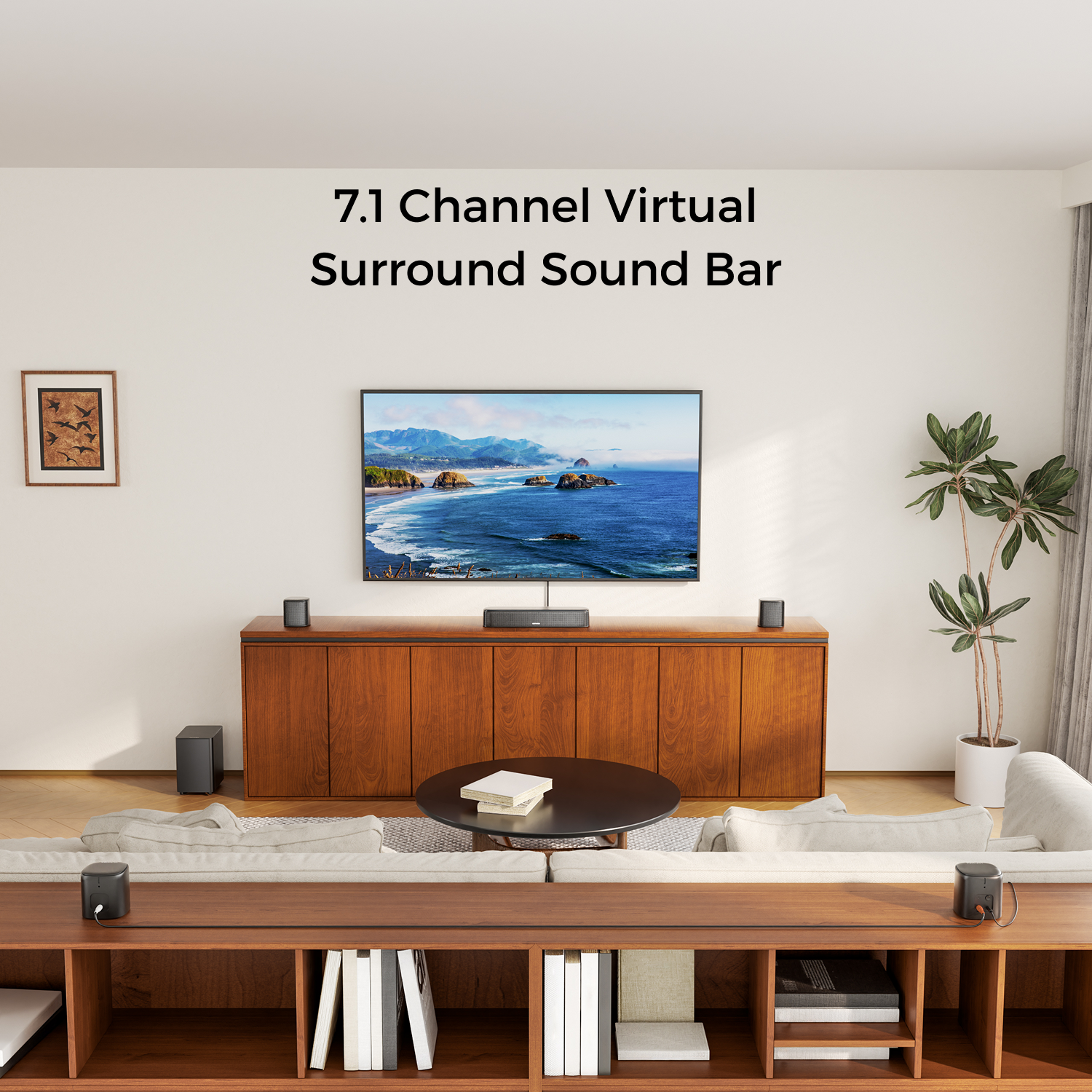 ULTIMEA 7.1 Channel Sound Bar  - Home Bar And Theater avis et prix