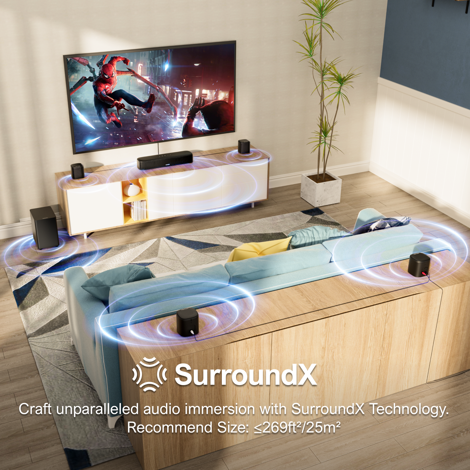 ULTIMEA 7.1 Channel Sound Bar  - Home Bar And Theater avis et prix