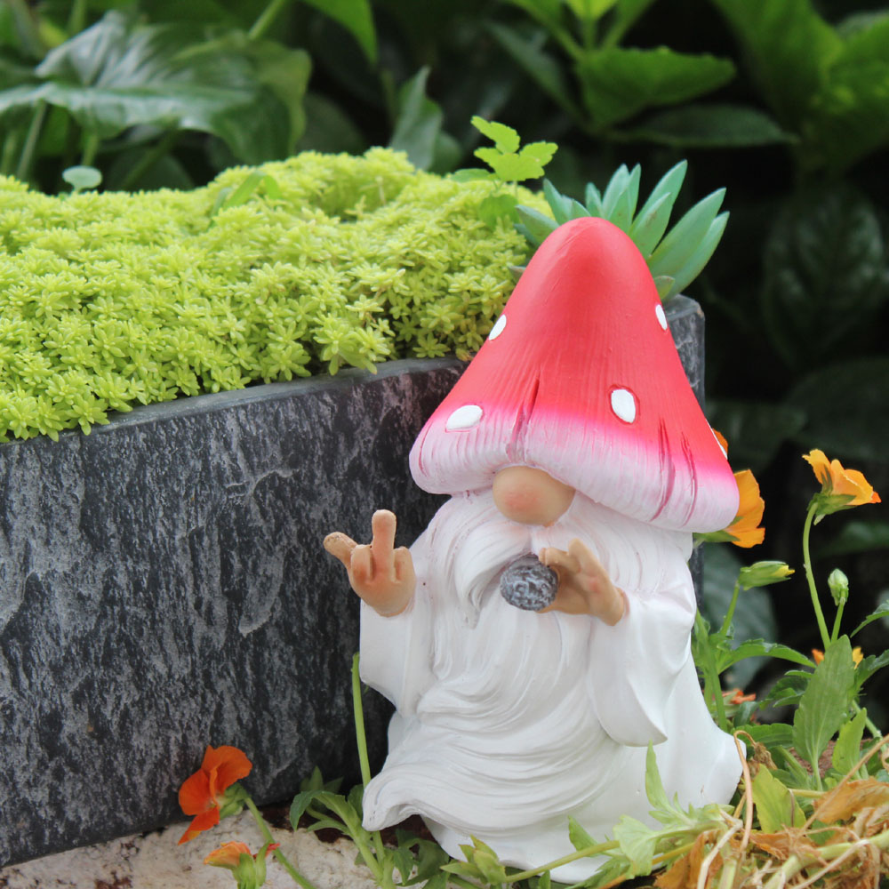 Mushroom Smoking Gnomes Funny  - Home Bargains avis et prix