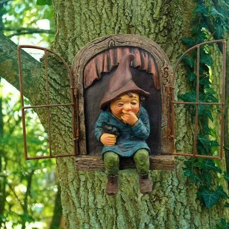 2026 Naughty Garden Statue Elf - Home Bargains avis et prix