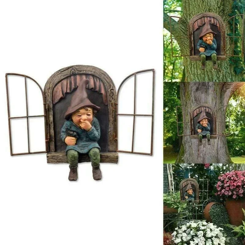 2026 Naughty Garden Statue Elf - Home Bargains avis et prix