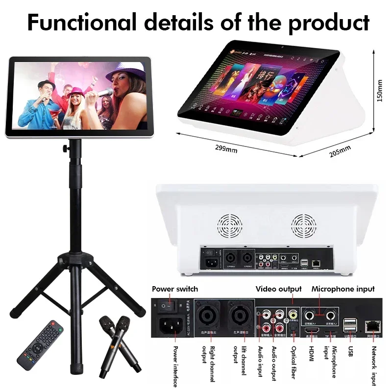 2025 Karaoke equipment Player  - Home Bar Android avis et prix