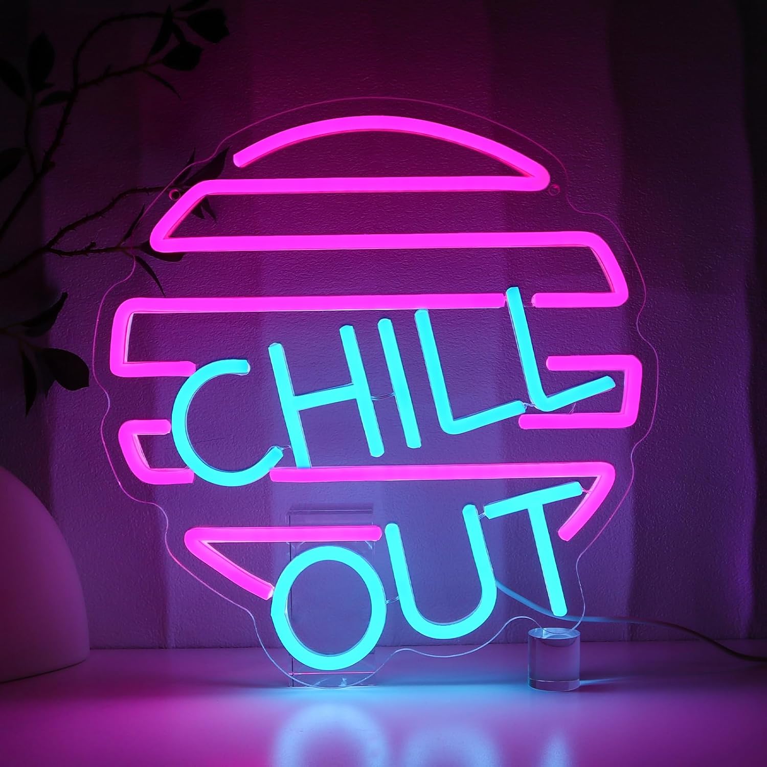 Chill Out Neon Sign for Wall D - Home Bar Lounge avis et prix