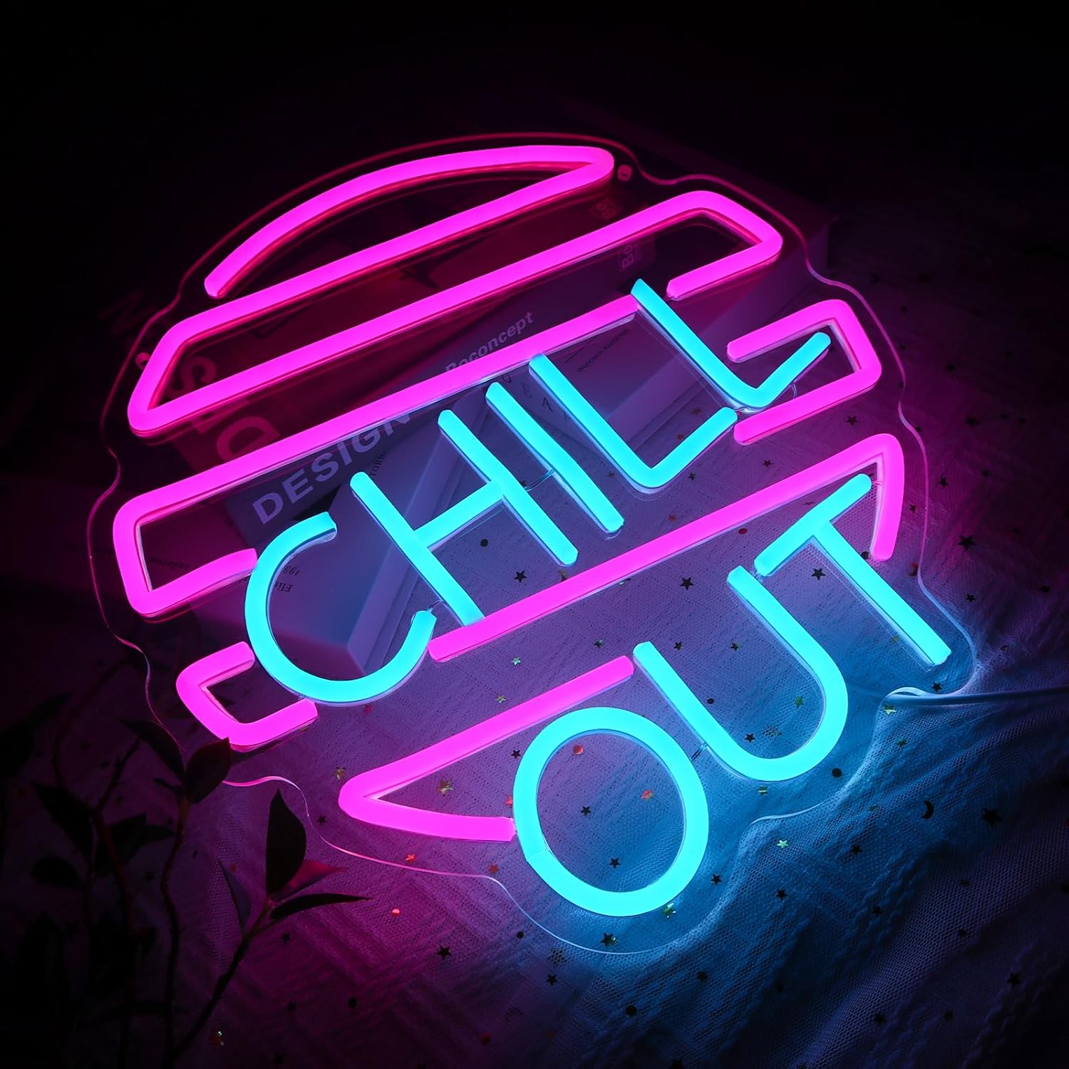Chill Out Neon Sign for Wall D - Home Bar Lounge avis et prix