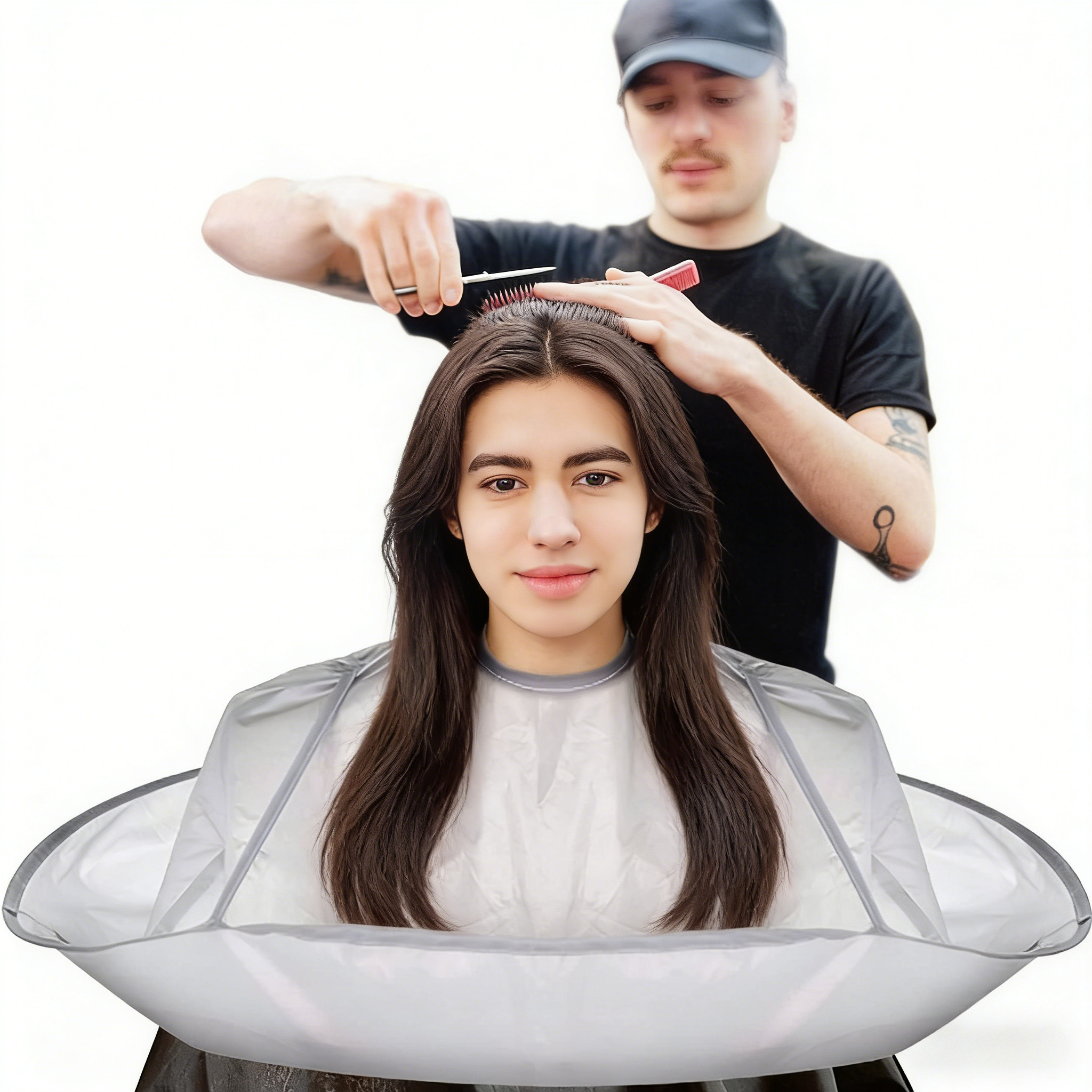 Hair Cutting Cape for All Ages - Home Barber avis et prix