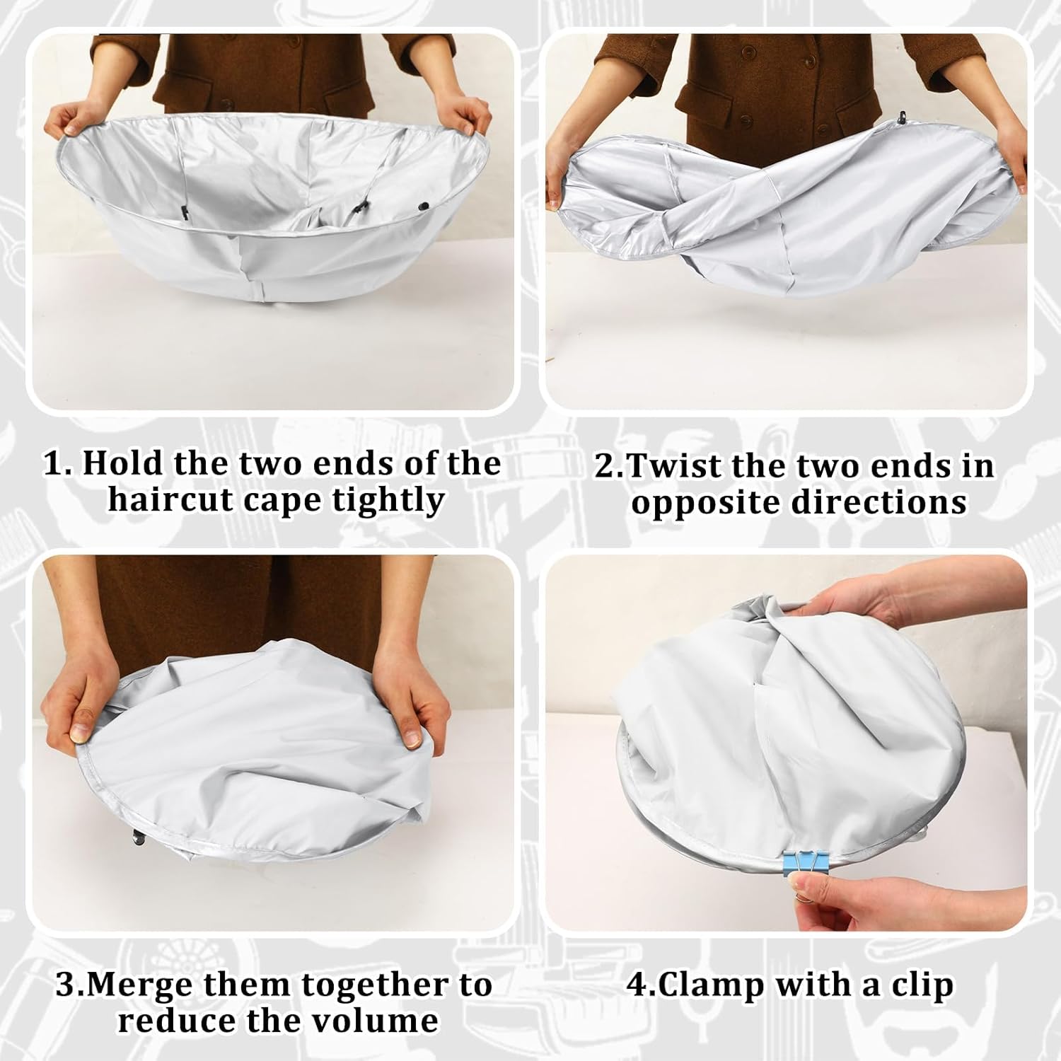 Hair Cutting Cape for All Ages - Home Barber avis et prix