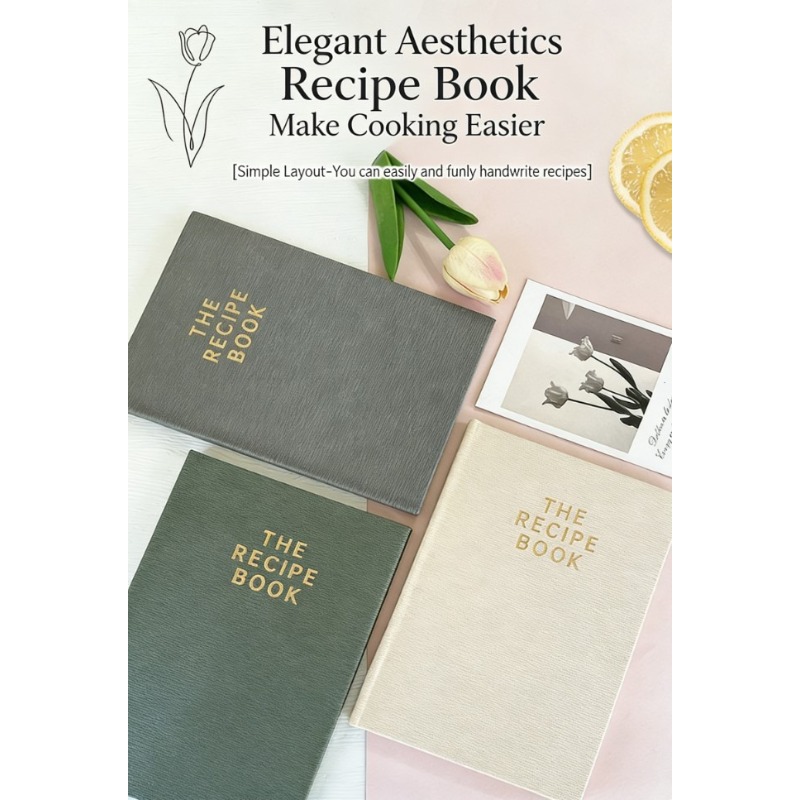 A5 Hardcover Recipe Book - Cus - Cocktail Recipe Book avis et prix
