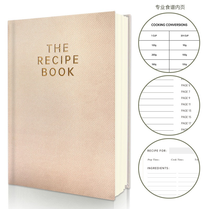 A5 Hardcover Recipe Book - Cus - Cocktail Recipe Book avis et prix