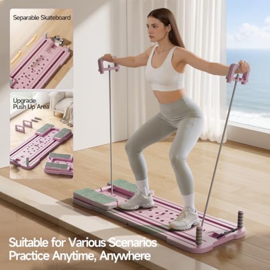 7-in-1 Foldable Pilates Board  - Home Bar Setup Kit avis et prix