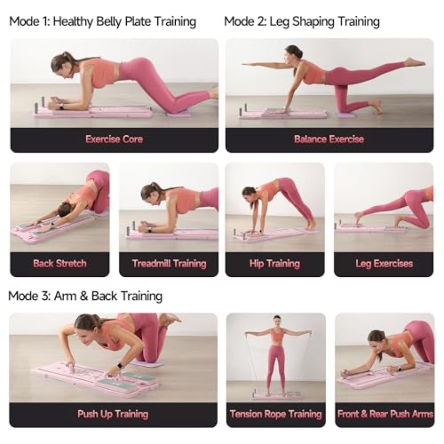 7-in-1 Foldable Pilates Board  - Home Bar Setup Kit avis et prix