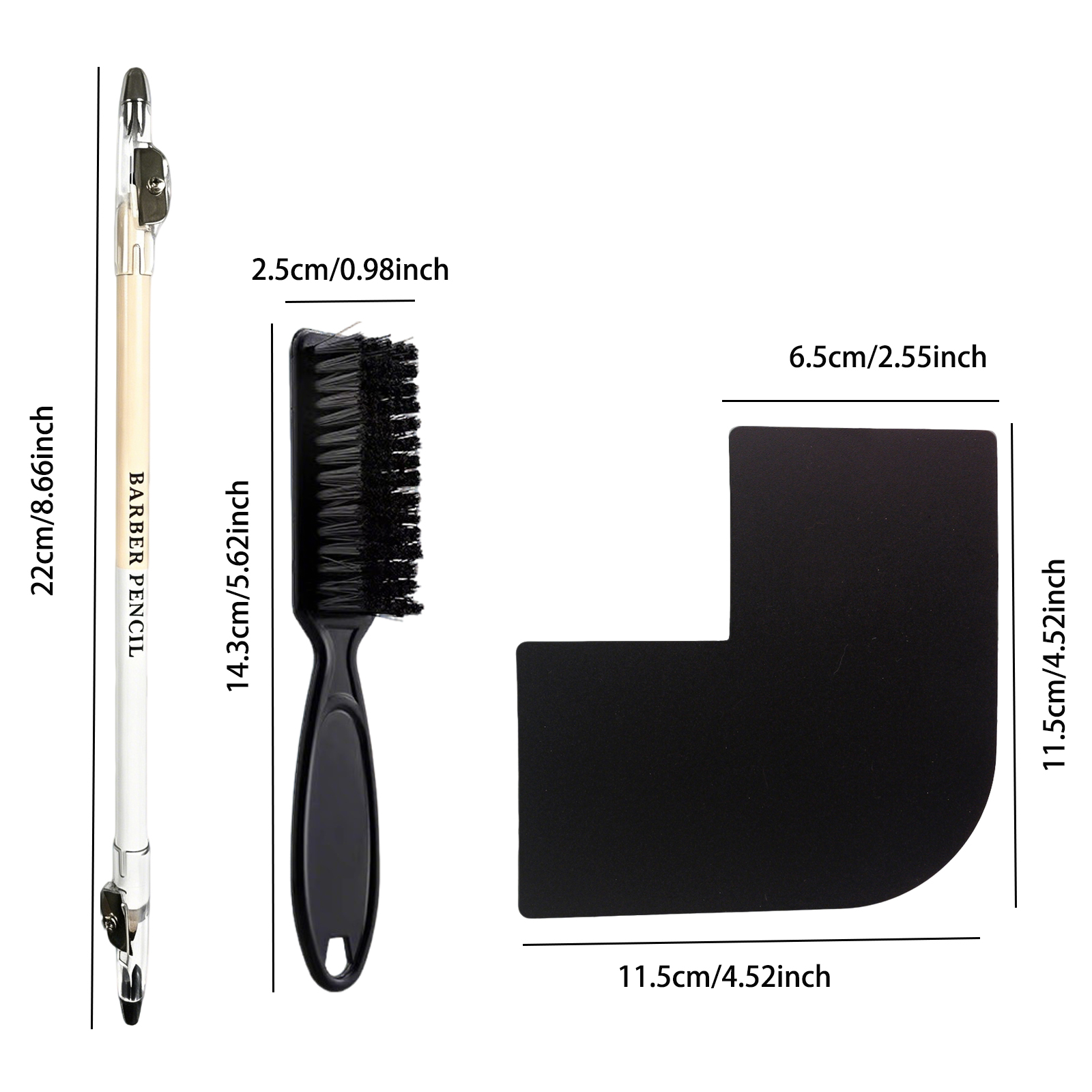 3Pcs Double-sided Barber Beard - Home Barber avis et prix