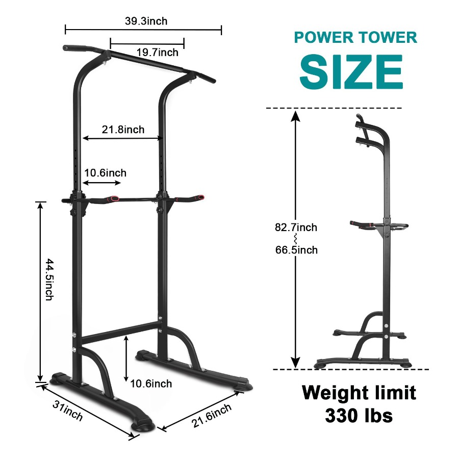 Power Tower Workout Dip Statio - Home Bar Stand avis et prix