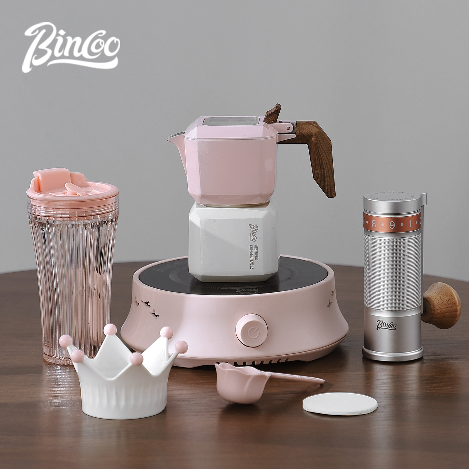 BINCOO Dual Valve Moka Pot Squ - Home Barista avis et prix