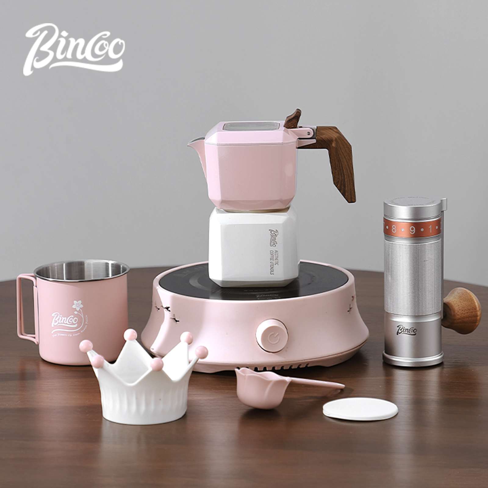 BINCOO Dual Valve Moka Pot Squ - Home Barista avis et prix