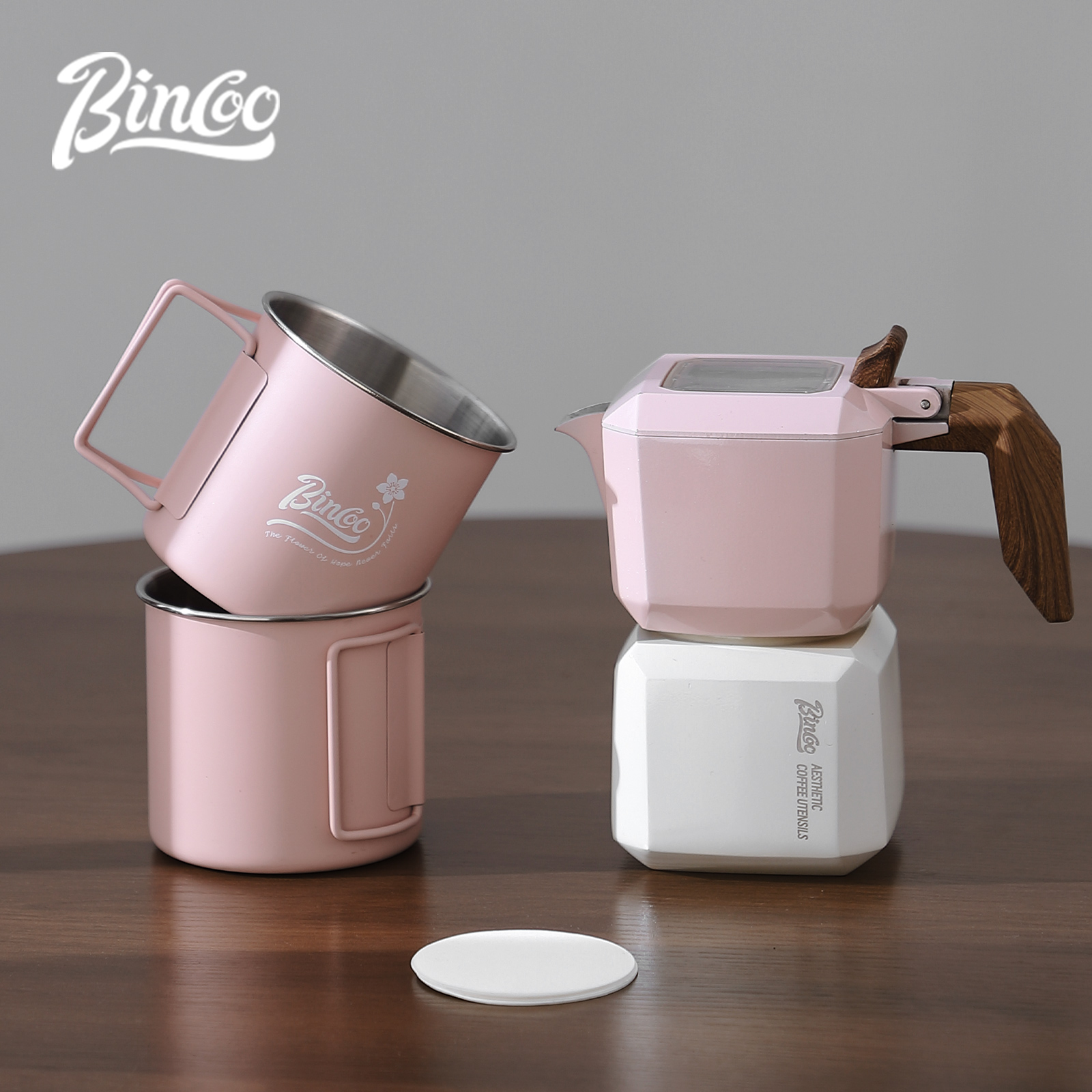 BINCOO Dual Valve Moka Pot Squ - Home Barista avis et prix