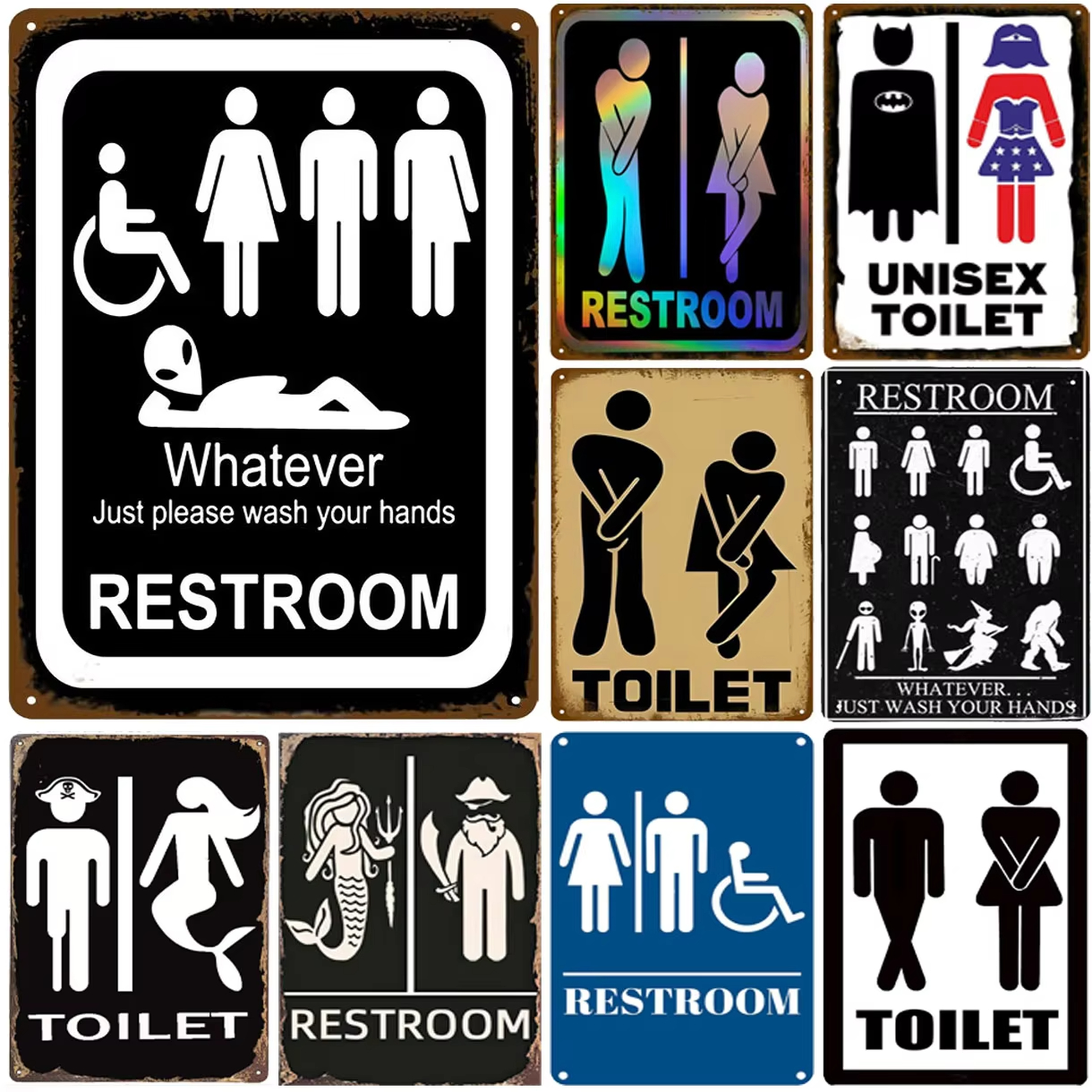 Metal Tin Signs Warning No Smo - Home Bar Signs avis et prix