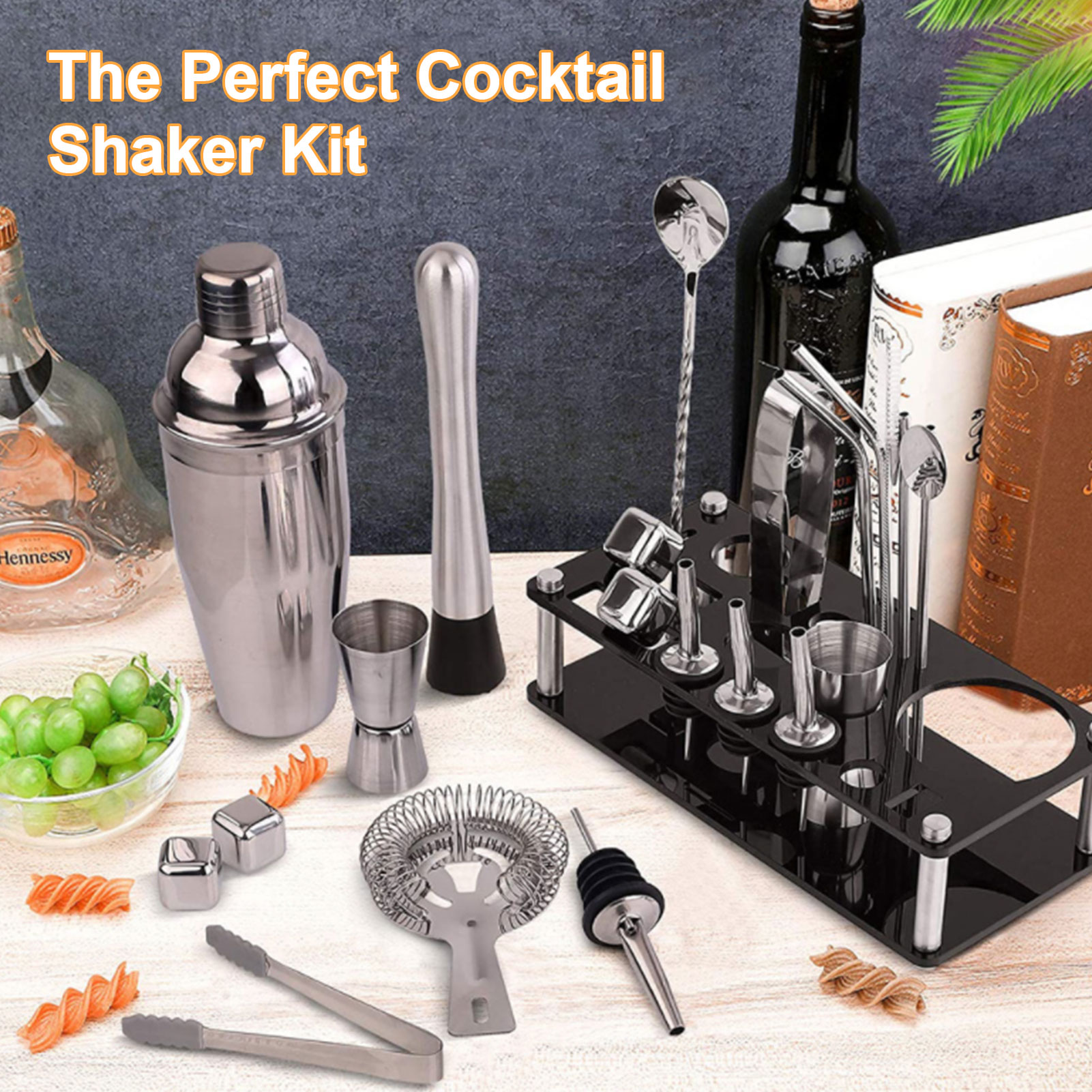 Cocktail Making Set Shaker Sta - Cocktail Recipe Book avis et prix