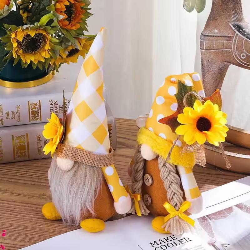 New Sunflower Farmhouse Gnome  - Home Bargains avis et prix