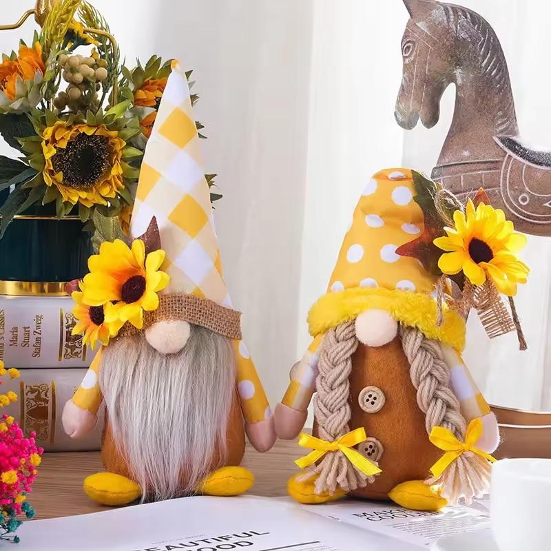 New Sunflower Farmhouse Gnome  - Home Bargains avis et prix