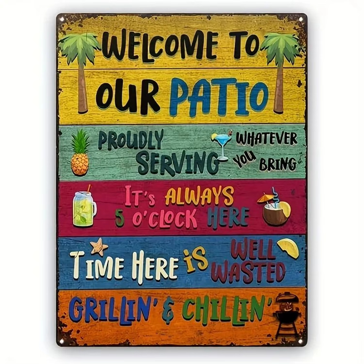 Quotes Plaque Metal Tin Signs  - Home Bar Signs avis et prix