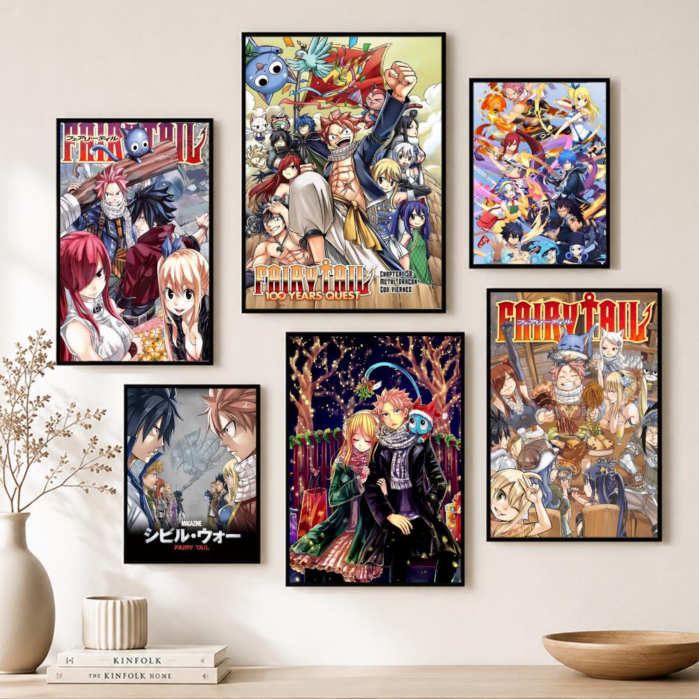 Shonen Fairy Tail Poster Paper - Home Bar And Theater avis et prix