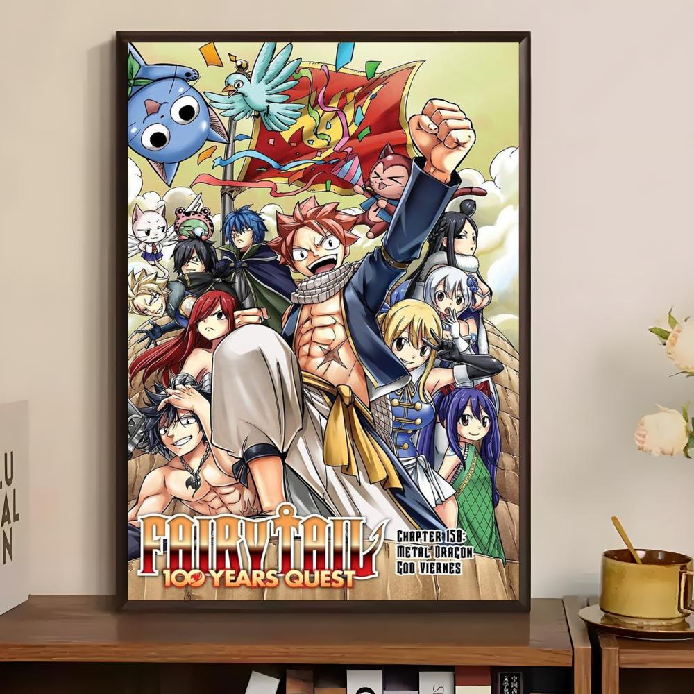 Shonen Fairy Tail Poster Paper - Home Bar And Theater avis et prix