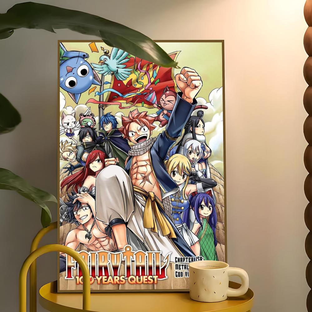 Shonen Fairy Tail Poster Paper - Home Bar And Theater avis et prix