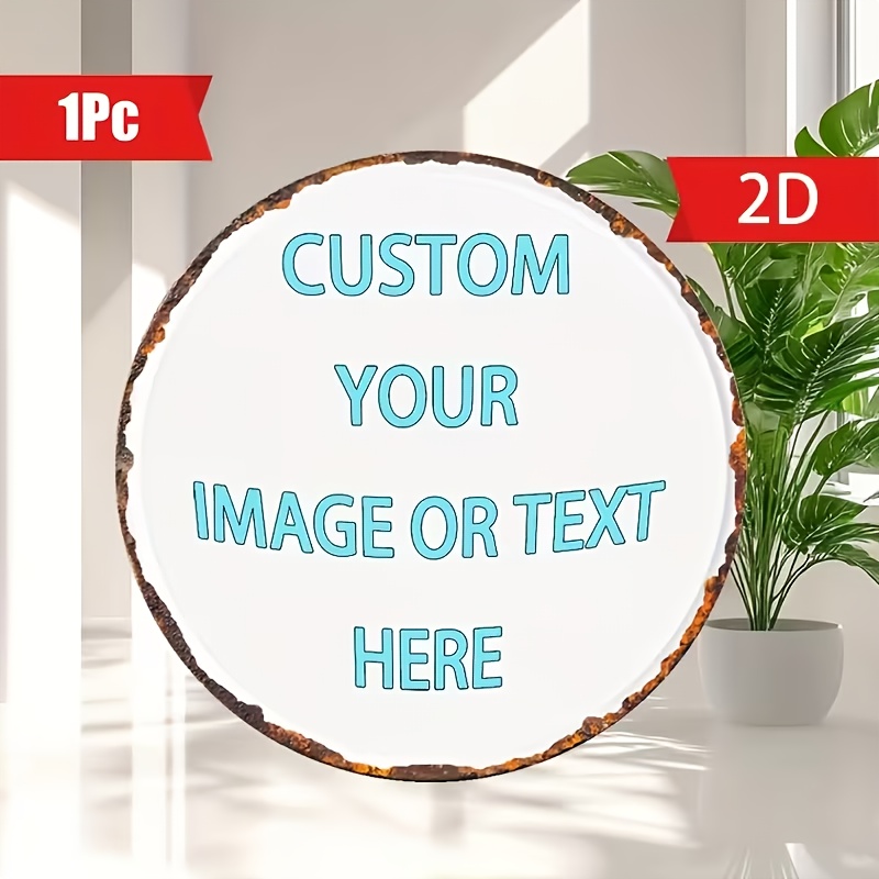 Custom Round Metal Tin Sign, P - Home Bar Signs avis et prix